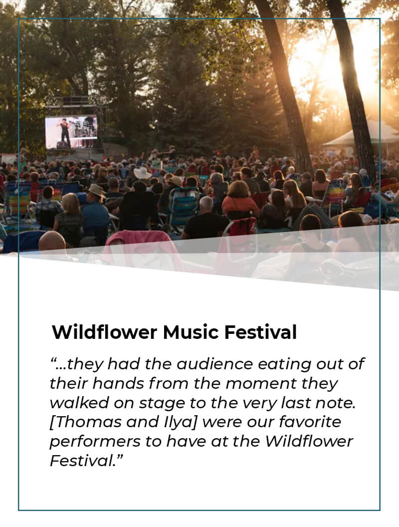 Wildflower Music Festival MESA YAKUSHEV