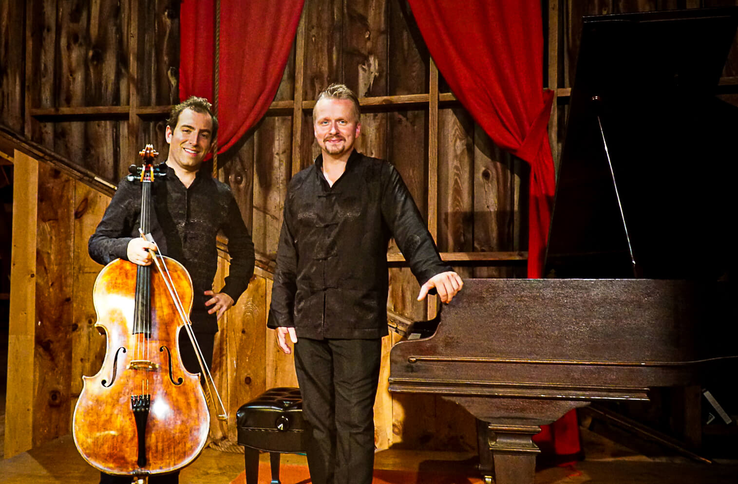 cellist Tommy Mesa and pianist Ilya Yakushev