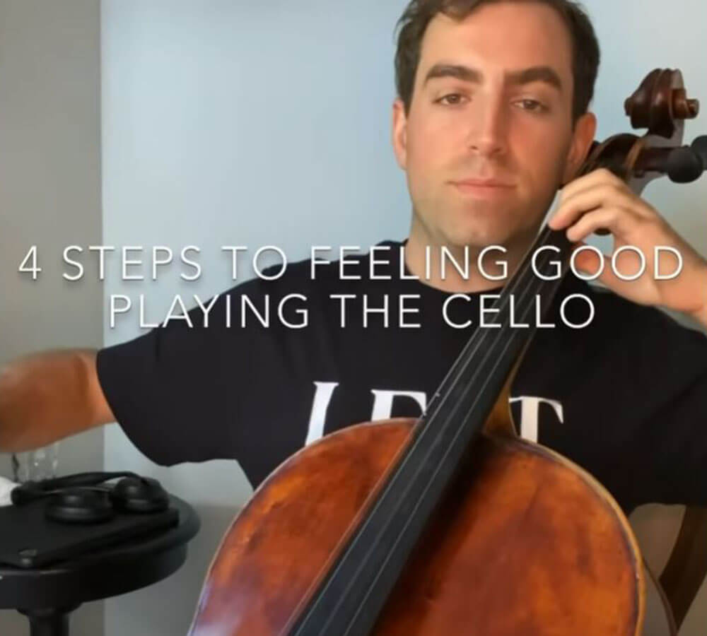 Steps to Feeling Good Playing the Cello Tommy Mesa