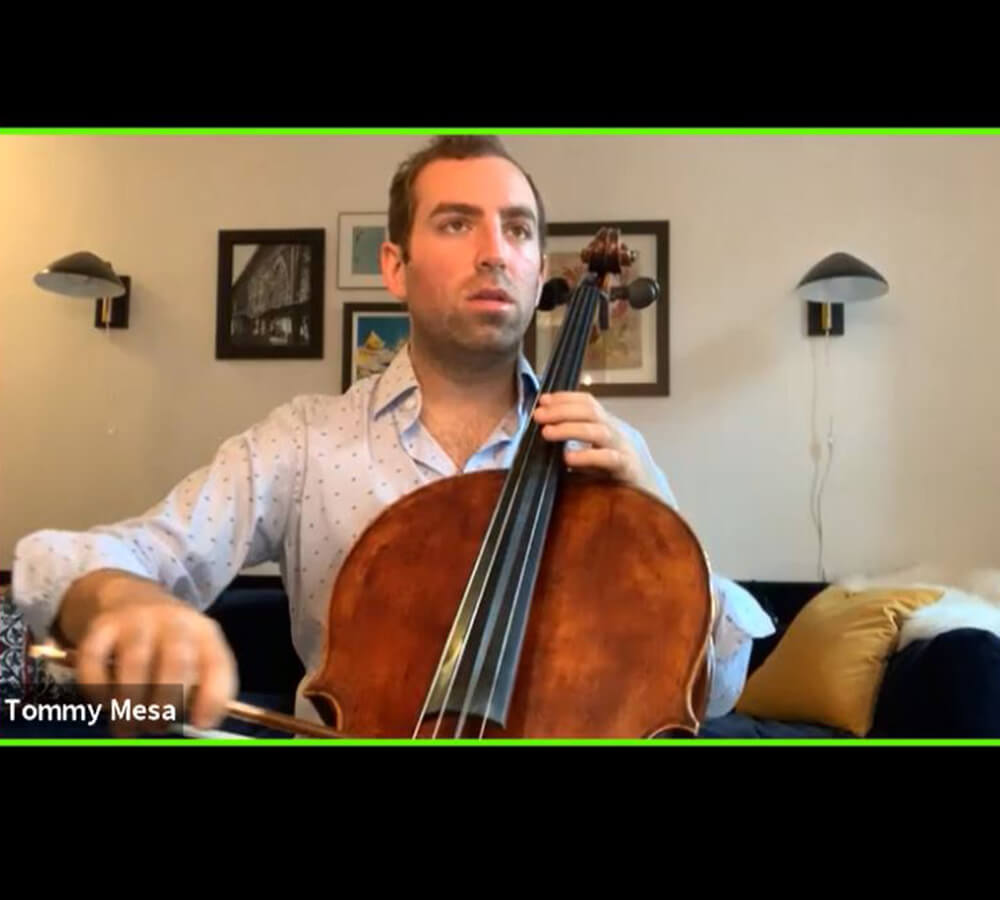 Precollege Division Tommy Mesa Cello Master Class