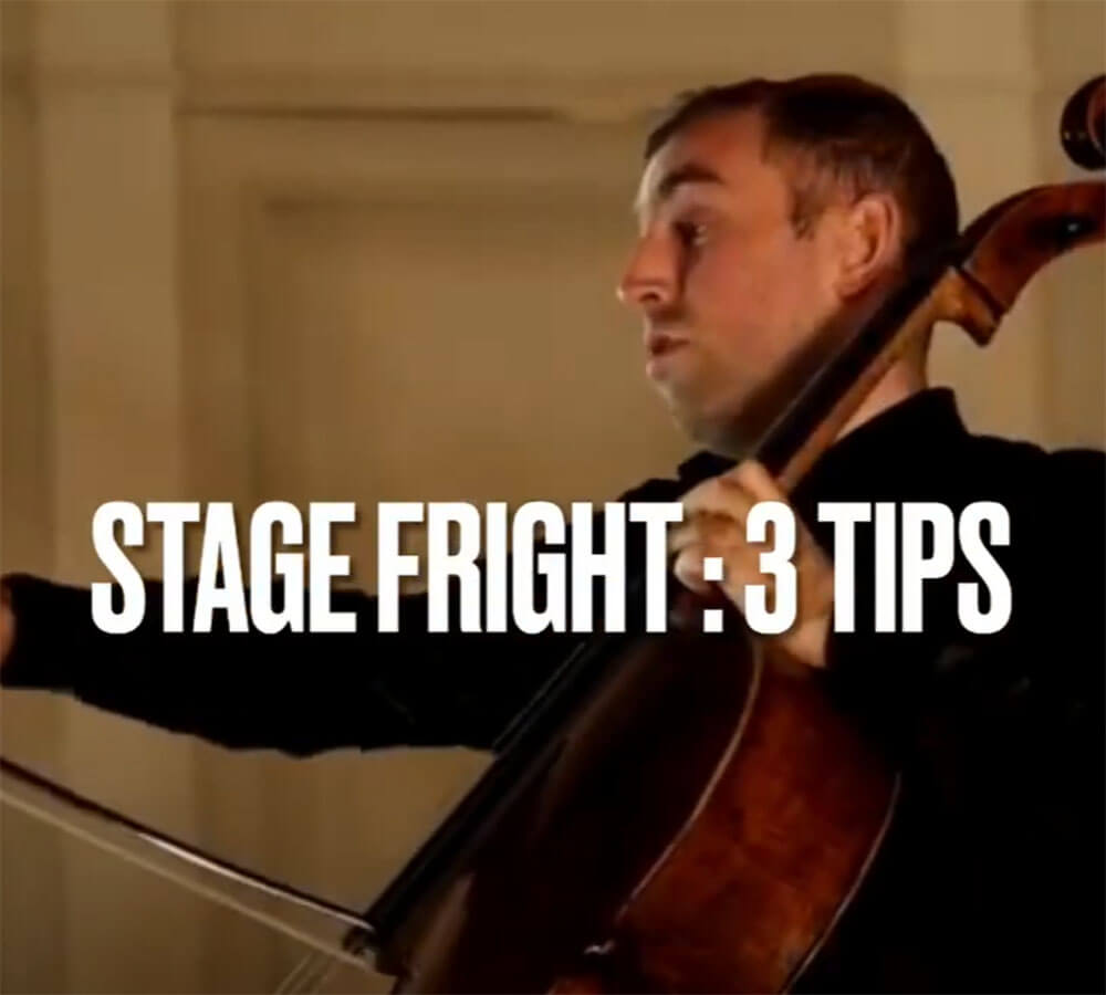 Stage Fright Tips Tommy Mesa